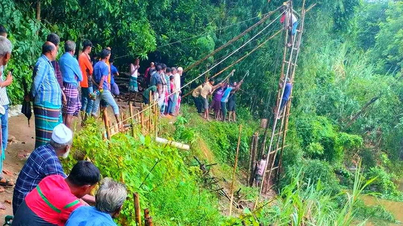 মাকুন্দা নদীর ভাঙ্গন