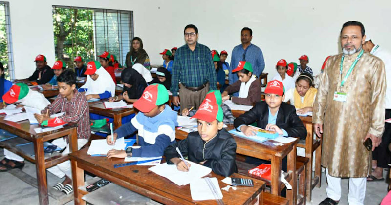 বিশ্বনাথে মোক্তার আলী ফাউন্ডেশনের মেধা বৃত্তি পরীক্ষা সম্পন্ন 